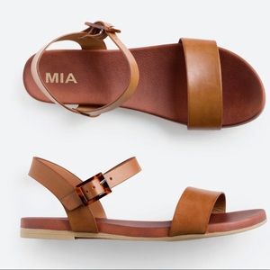 MIA Ladley Two Band Tortoise Sandals